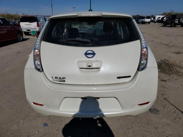 1N4BZ0CP6HC302643 - 2017 NISSAN LEAF S WHITE photo 6