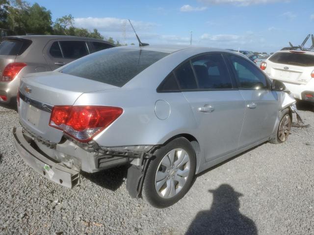 1G1PA5SH0D7264692 - 2013 CHEVROLET CRUZE LS SILVER photo 3