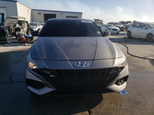 KMHLR4AF6PU497664 - 2023 HYUNDAI ELANTRA N LINE GRAY photo 5