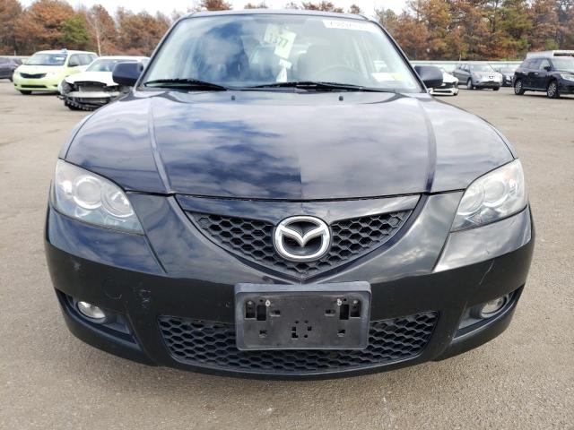 JM1BK32F081169544 - 2008 MAZDA 3 I BLACK photo 5