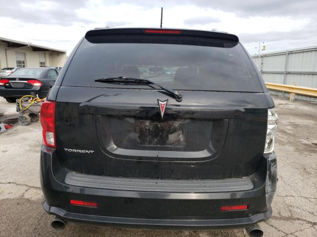 2CKDL537186288119 - 2008 PONTIAC TORRENT GXP BLACK photo 6