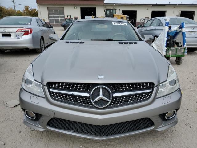 WDBSK71F89F148484 - 2009 MERCEDES-BENZ SL 550 SILVER photo 5