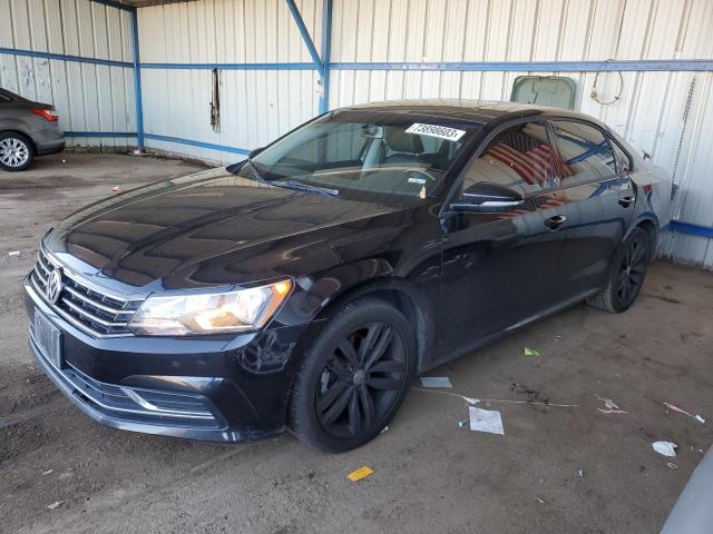 1VWLA7A32KC009387 - 2019 VOLKSWAGEN PASSAT WOLFSBURG BLACK photo 1