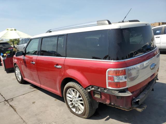 2FMGK5DCXCBD20452 - 2012 FORD FLEX LIMITED RED photo 2