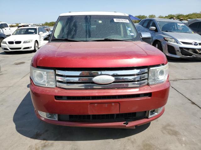 2FMGK5DCXCBD20452 - 2012 FORD FLEX LIMITED RED photo 5