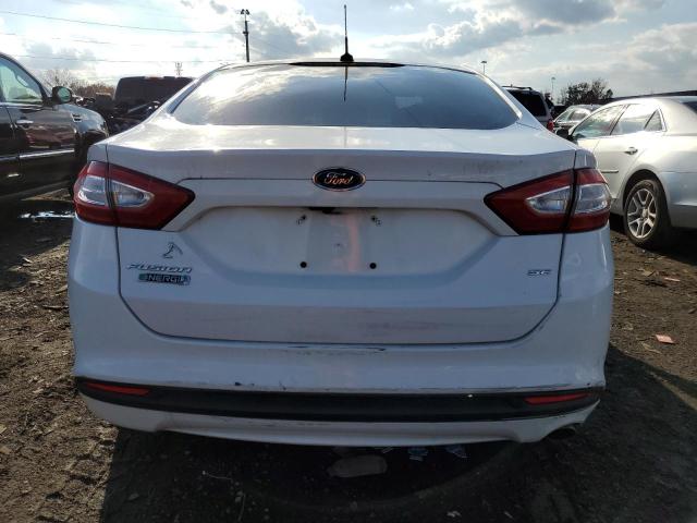 3FA6P0PU3DR285450 - 2013 FORD FUSION SE PHEV WHITE photo 6