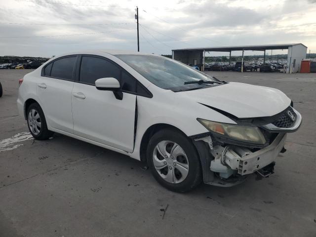 2HGFB2F55FH552134 - 2015 HONDA CIVIC LX WHITE photo 4