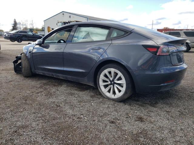 5YJ3E1EAXPF429048 - 2023 TESLA MODEL 3 GRAY photo 2