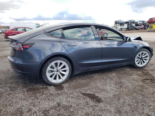 5YJ3E1EAXPF429048 - 2023 TESLA MODEL 3 GRAY photo 3