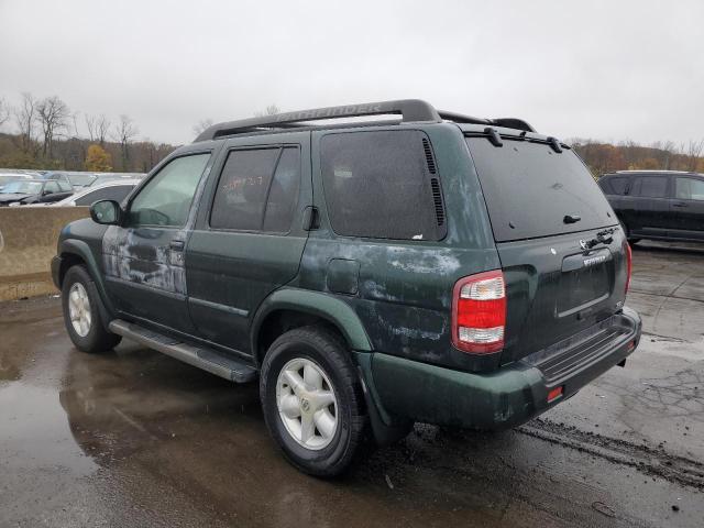 JN8DR09Y82W717265 - 2002 NISSAN PATHFINDER LE GREEN photo 2