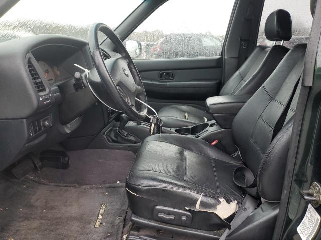 JN8DR09Y82W717265 - 2002 NISSAN PATHFINDER LE GREEN photo 7