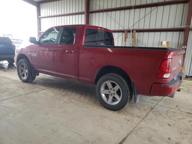 1D3HV18T09S799571 - 2009 DODGE RAM 1500 MAROON photo 2