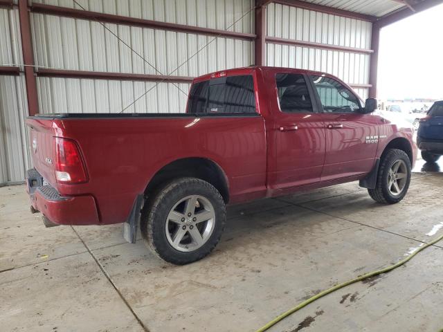 1D3HV18T09S799571 - 2009 DODGE RAM 1500 MAROON photo 3