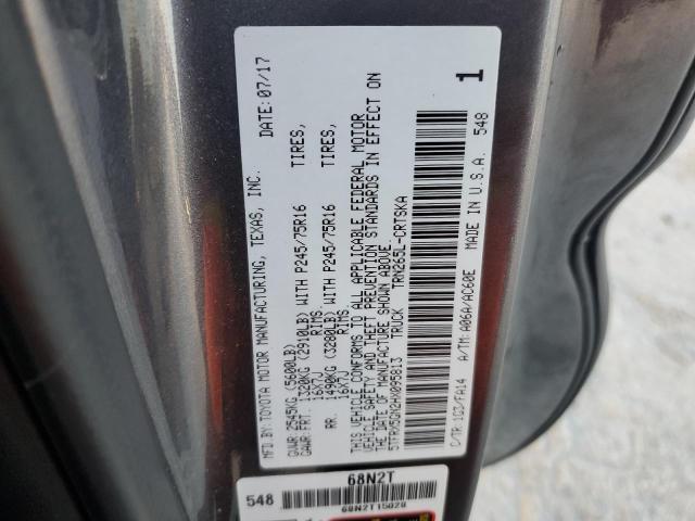 5TFRX5GN2HX095813 - 2017 TOYOTA TACOMA ACCESS CAB გრაფიტი ფოტო 13