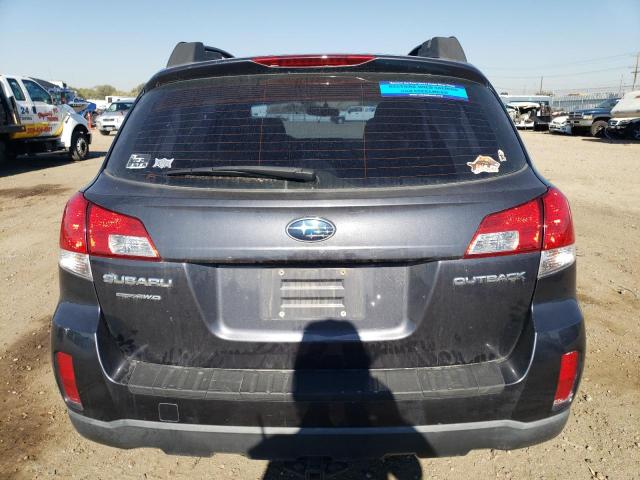 4S4BRCACXD3214390 - 2013 SUBARU OUTBACK 2.5I GRAY photo 6