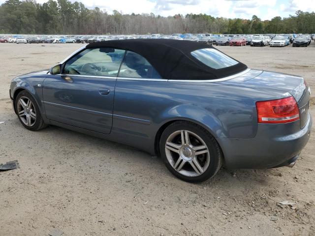 WAUDF48H68K009655 - 2008 AUDI A4 2.0T CABRIOLET QUATTRO GRAY photo 2