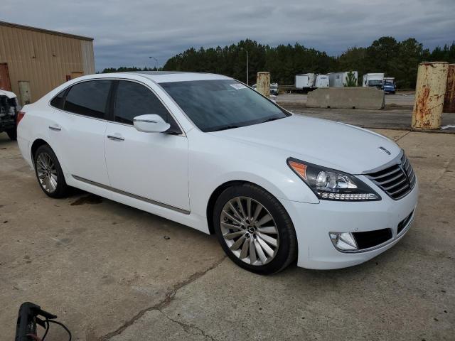 KMHGH4JHXEU090546 - 2014 HYUNDAI EQUUS SIGNATURE WHITE photo 4