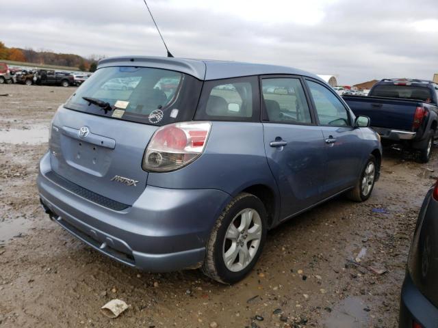 2T1KR32E65C425745 - 2005 TOYOTA COROLLA MA XR BLUE photo 3