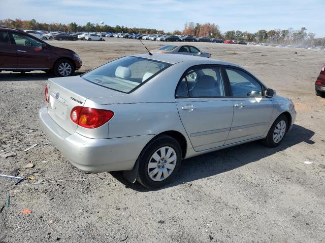 2T1BR38E64C300301 - 2004 TOYOTA COROLLA CE SILVER photo 3