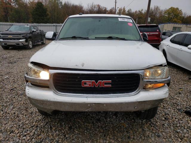 1GKEC13V65J223837 - 2005 GMC YUKON WHITE photo 5