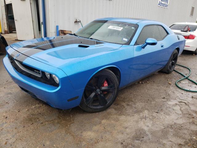 2B3CJ7DW7AH131460 - 2010 DODGE CHALLENGER SRT-8 BLUE photo 1