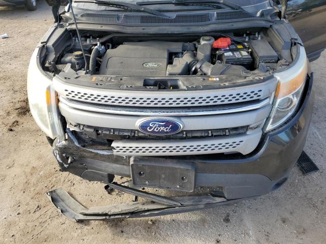 1FM5K7B85FGB29729 - 2015 FORD EXPLORER BLACK photo 12