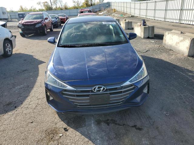 5NPD84LF4LH527564 - 2020 HYUNDAI ELANTRA SEL BLUE photo 5