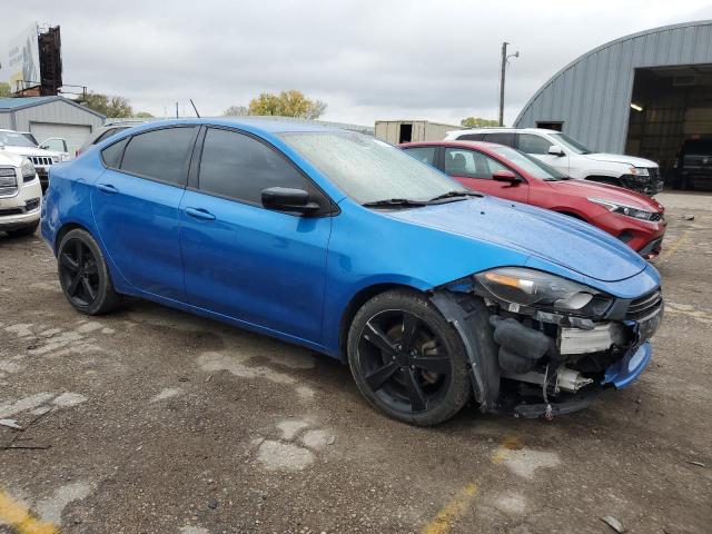 1C3CDFBB8FD200603 - 2015 DODGE DART SXT BLUE photo 4