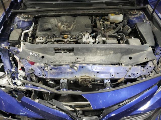 4T1B31HK1JU503179 - 2018 TOYOTA CAMRY LE BLUE photo 11