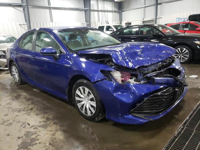 4T1B31HK1JU503179 - 2018 TOYOTA CAMRY LE BLUE photo 4