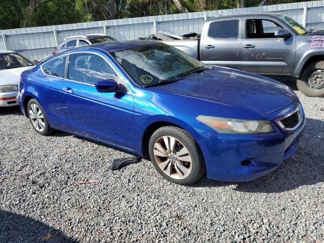 1HGCS12359A008494 - 2009 HONDA ACCORD LX BLUE photo 4