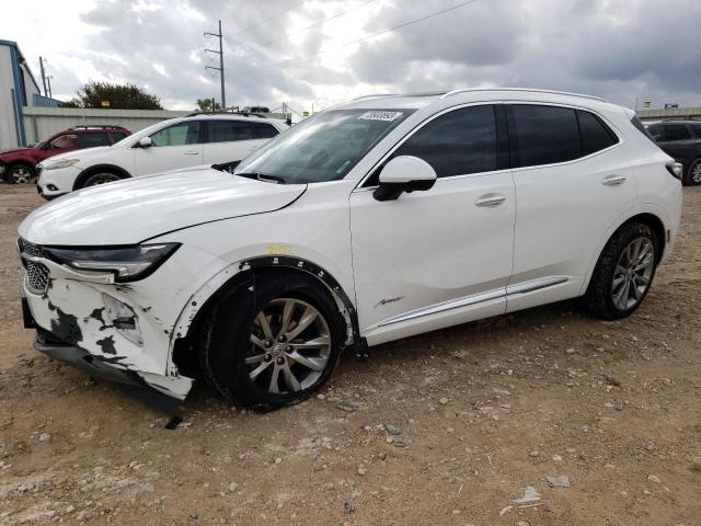 LRBFZRR44ND072800 - 2022 BUICK ENVISION AVENIR WHITE photo 1