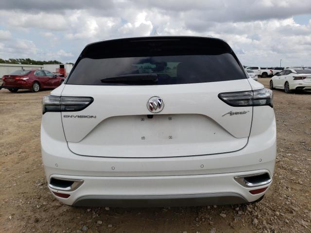 LRBFZRR44ND072800 - 2022 BUICK ENVISION AVENIR WHITE photo 6