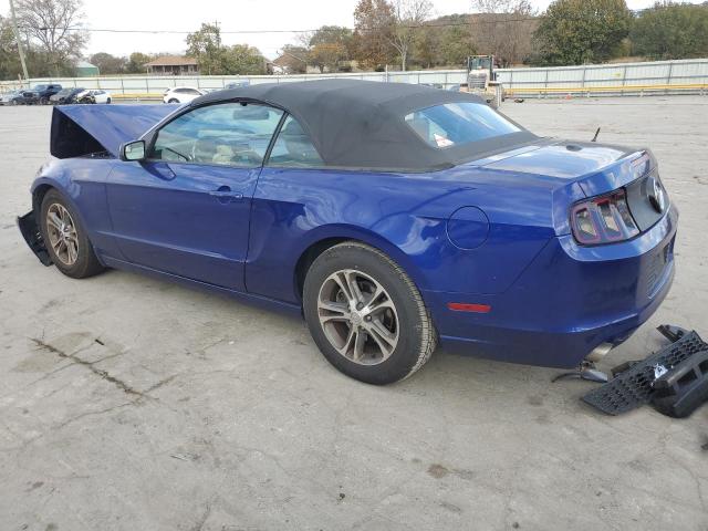 1ZVBP8EM5E5294971 - 2014 FORD MUSTANG BLUE photo 2