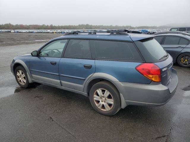 4S4BP61C257388777 - 2005 SUBARU LEGACY OUTBACK 2.5I BLUE photo 2