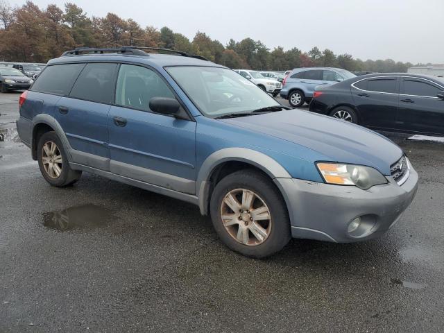 4S4BP61C257388777 - 2005 SUBARU LEGACY OUTBACK 2.5I BLUE photo 4