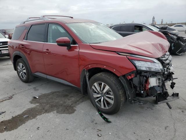 5N1DR3CA3PC270597 - 2023 NISSAN PATHFINDER SL BURGUNDY photo 4