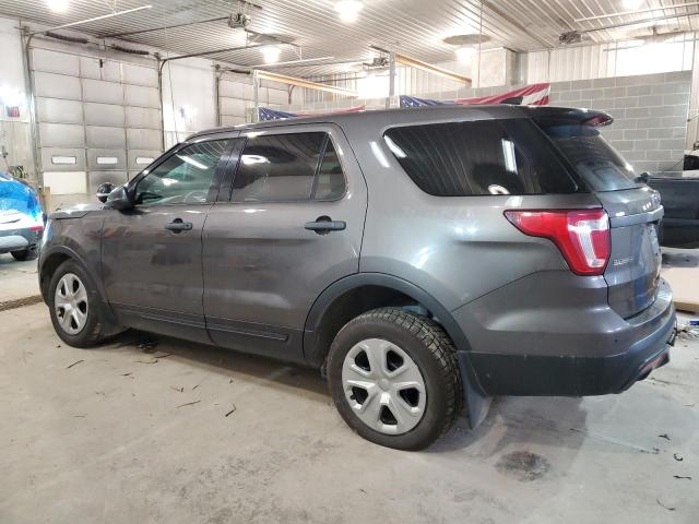 1FM5K8AR3HGC79082 - 2017 FORD EXPLORER POLICE INTERCEPTOR 灰色 照片 2