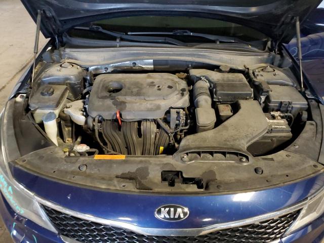 5XXGT4L38GG093264 - 2016 KIA OPTIMA LX BLUE photo 11