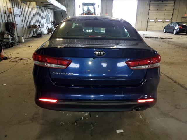 5XXGT4L38GG093264 - 2016 KIA OPTIMA LX BLUE photo 6