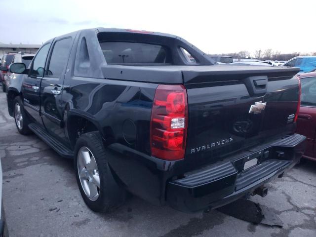 3GNVKFE02AG301160 - 2010 CHEVROLET AVALANCHE LT BLACK photo 2