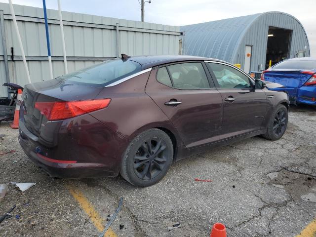 5XXGM4A77DG129119 - 2013 KIA OPTIMA LX BURGUNDY photo 3