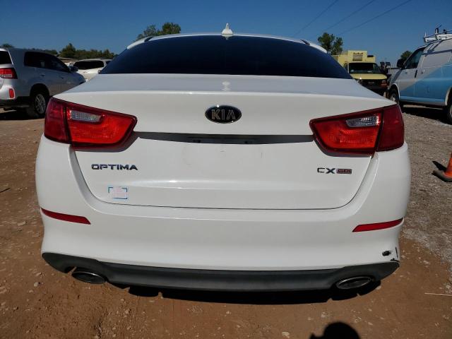 5XXGN4A74FG509289 - 2015 KIA OPTIMA EX WHITE photo 6