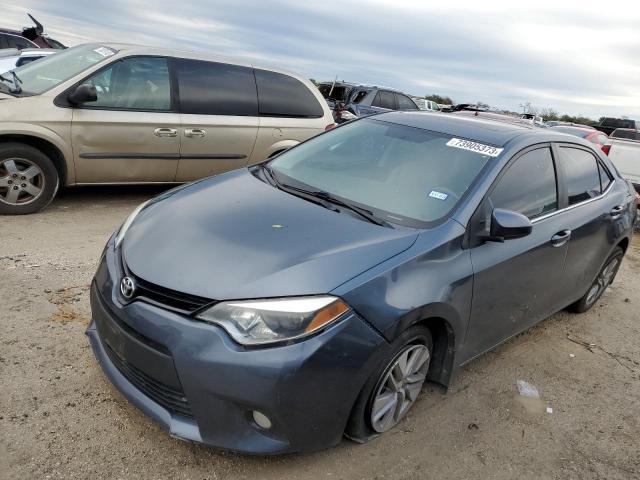 5YFBPRHE5EP072334 - 2014 TOYOTA COROLLA ECO GRAY photo 1