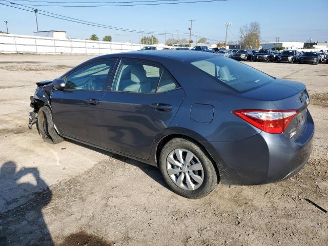 5YFBURHE1GP366910 - 2016 TOYOTA COROLLA L GRAY photo 2