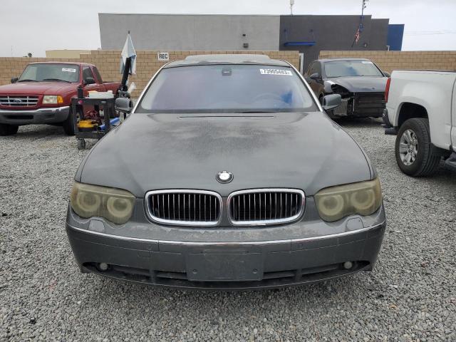 WBAGN63535DS59346 - 2005 BMW 745 LI GRAY photo 5