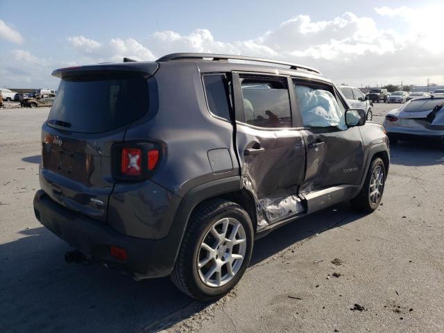 ZACNJABB8KPK00805 - 2019 JEEP RENEGADE LATITUDE CHARCOAL photo 3