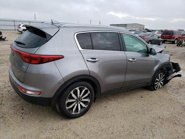 KNDPN3AC7H7105423 - 2017 KIA SPORTAGE EX GRAY photo 3