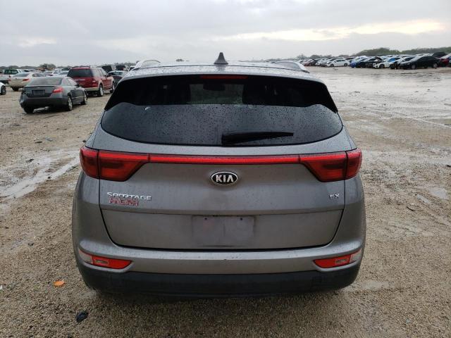 KNDPN3AC7H7105423 - 2017 KIA SPORTAGE EX GRAY photo 6