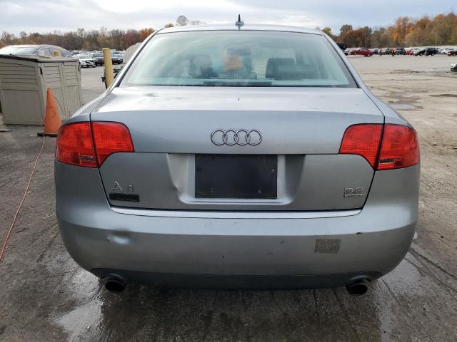 WAUDH78E76A237846 - 2006 AUDI A4 3.2 QUATTRO SILVER photo 6